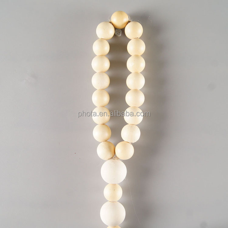 Painting Wood Sign with Wood Bead Hanger