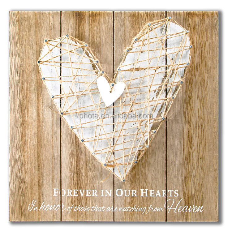 Memorial Sign Sympathy Gifts for Loss of Loved One - Remembrance and Bereavement Handmade String Art Present