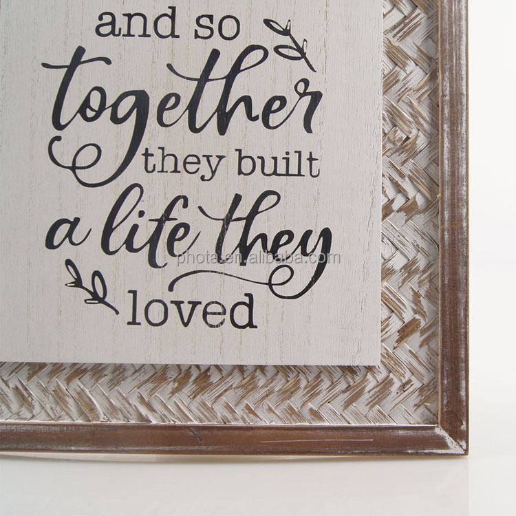 Together Wood Sign Home Decor Wall