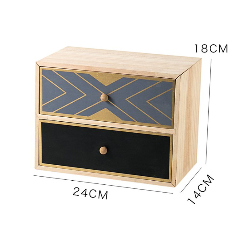 Storage Drawer Cabinet Multi Function Desktop Wood Creative Living Room Furniture Modern Solid Wood Accepatble 30-45days 300pcs
