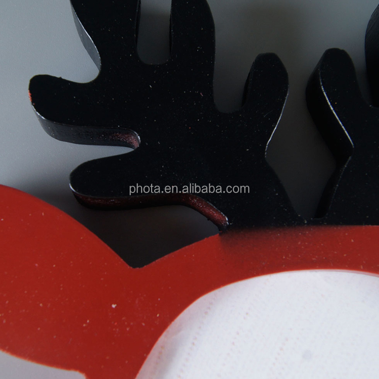 Ornaments for Christmas Decoration MDF Hanging Photo Frame