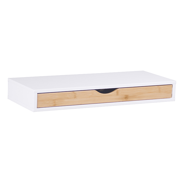 Wall Mount Shelf 60x24x8cm MDF Rack Wall Shelf For Bedroom