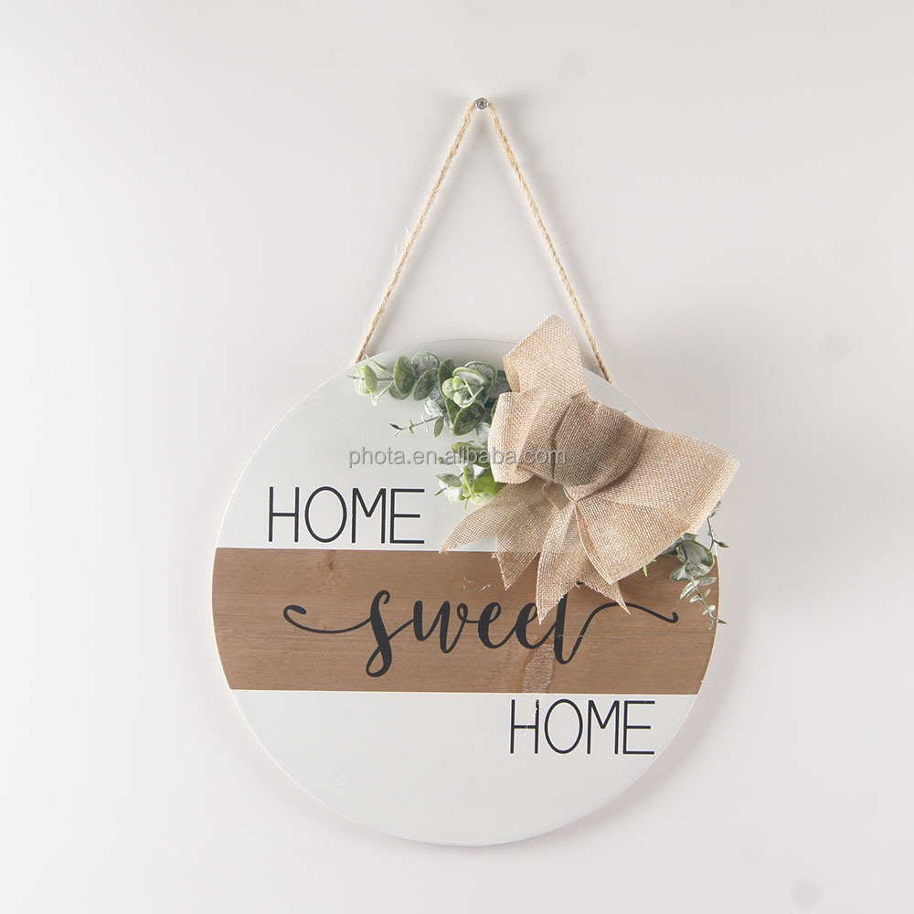 Phota wholesale  custom  welcome sign  front door