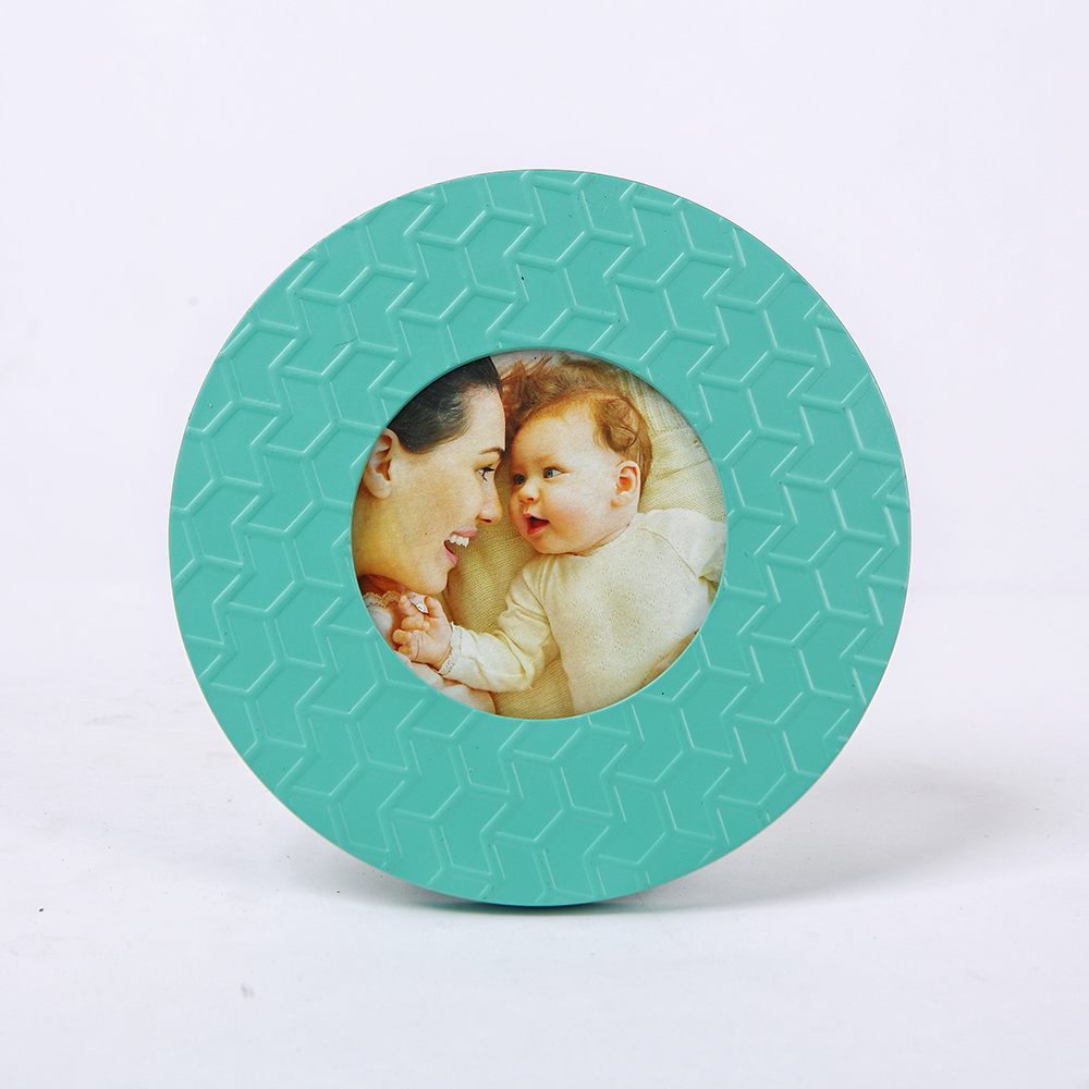 Pressed MDF Round Wall Photo Frame Back High Quality 4x4 Customized Logo Painting Frame Safety Packing 100% Guaranteed 3-7 Days