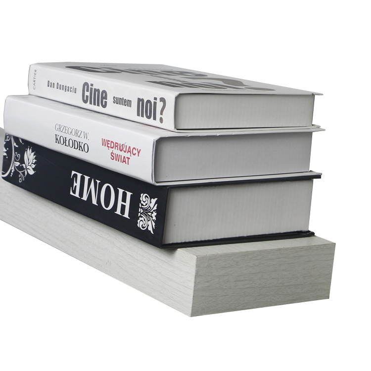 Factory price set of 3 wooden white floating book shelf for living room