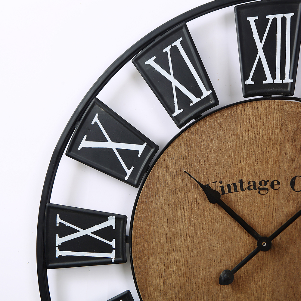 Phota Vintage Clock Wall CLOCKS Quartz Living Room Antique Style Customized Logo Single Face Accepatble All-season 30-45days