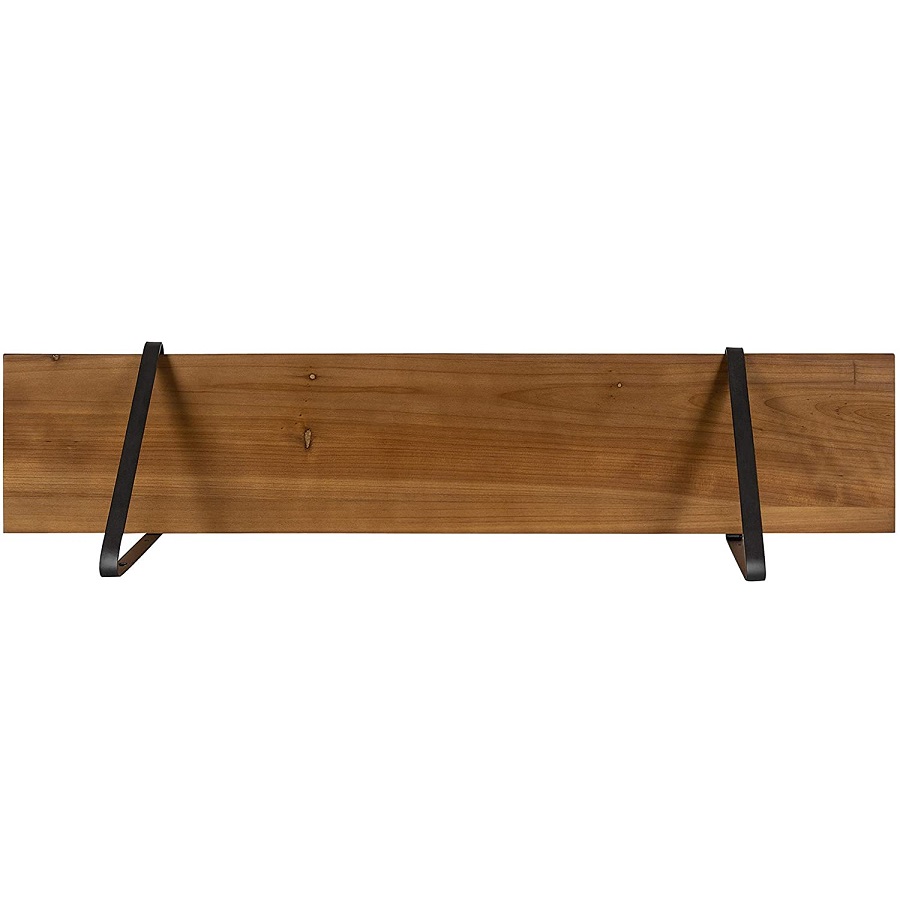 Shelving Solomon Rustic Wall Shelf Living Room Furniture 300 Sets Accepatble Metal+wood 30-45days 5-7 Days Antique Caramel