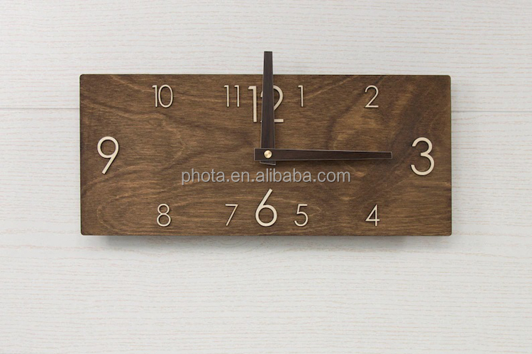 Rustic Wooden wall clock