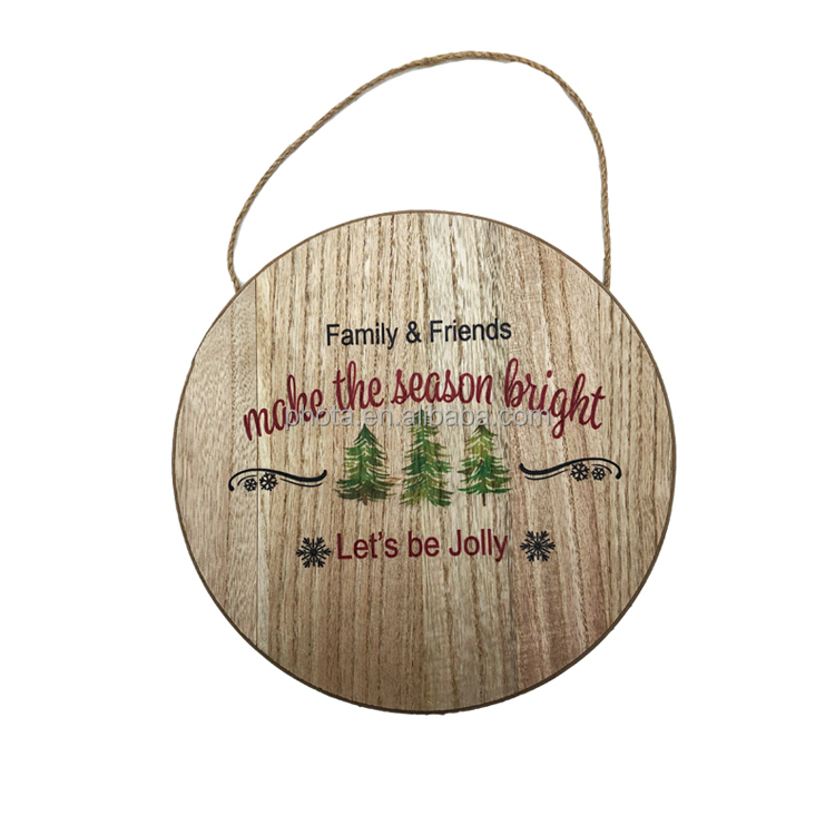 Phota Welcome Sign Front Door Decoration, Rustic Round Wood Wreaths Wall Hanging Outdoor, Farmhouse, Porch, Living Room