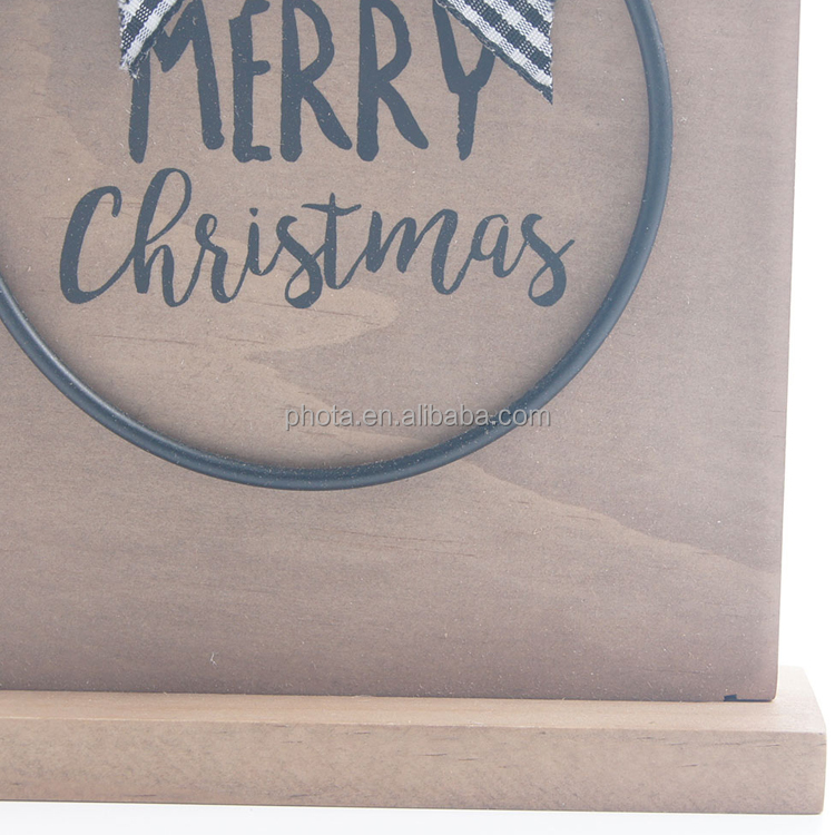 FINE PHOTO GIFTS Merry Christmas Wood Picture Frame
