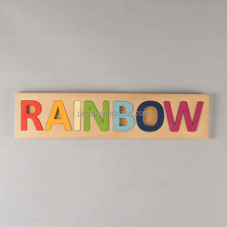 Custom Name Puzzle Personalized Wooden Toys