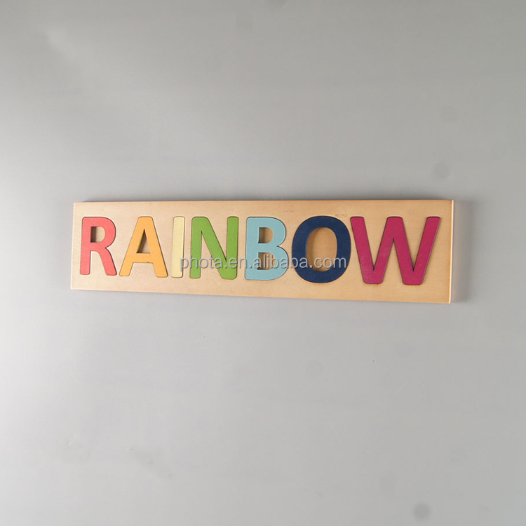Custom Name Puzzle Personalized Wooden Toys