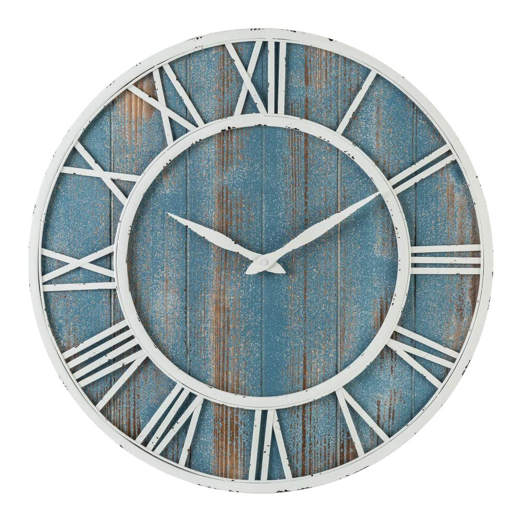 Handmade wooden 18inch 24inch antique wall clock kits with customized design