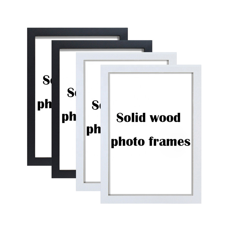 Wholesale cheap wooden painting frame A0 A1 A2 A3 A4 A5 5X7 11X14 24X36 inches