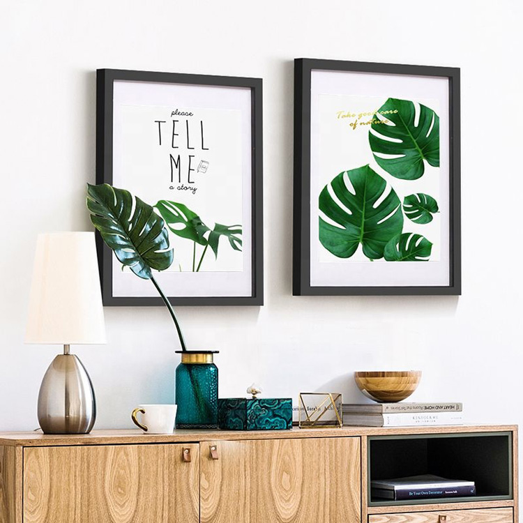 Wholesale cheap wooden painting frame A0 A1 A2 A3 A4 A5 5X7 11X14 24X36 inches