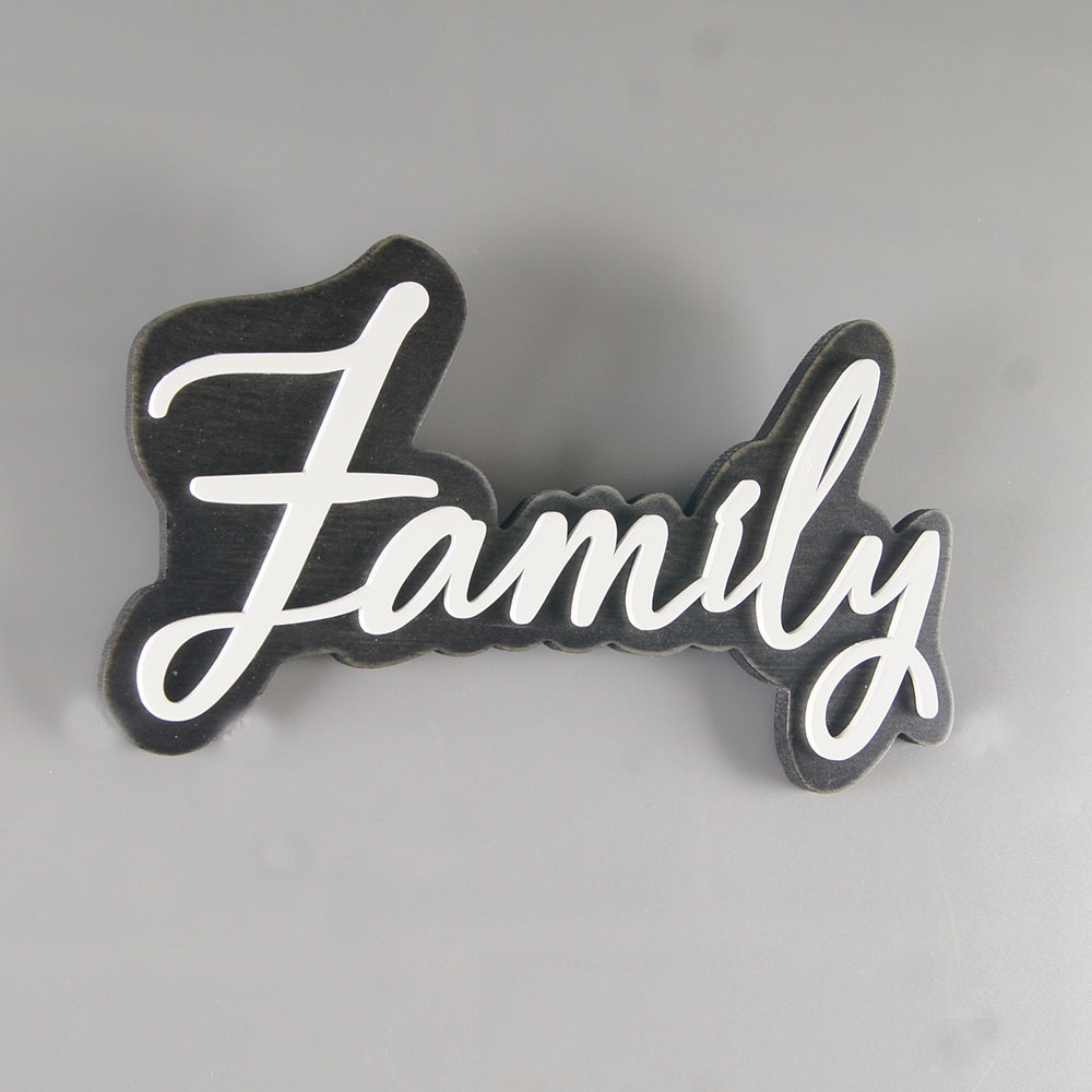 Wall Wood Sign for Family Decor