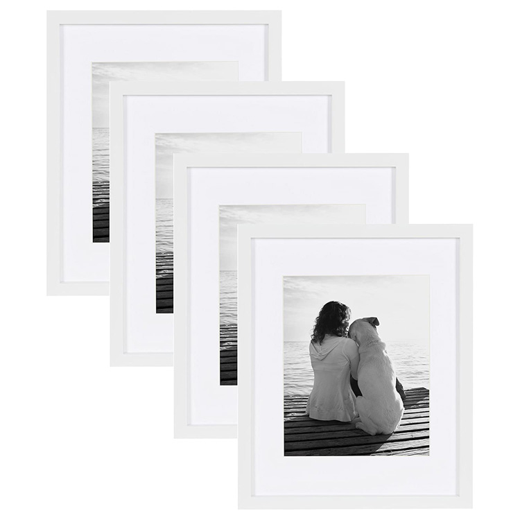 OEM Modern Photo Frame Gallery 4x6 5x7 8x10 11x14 16x20 inches Picture Frame Wood for Wall and Table
