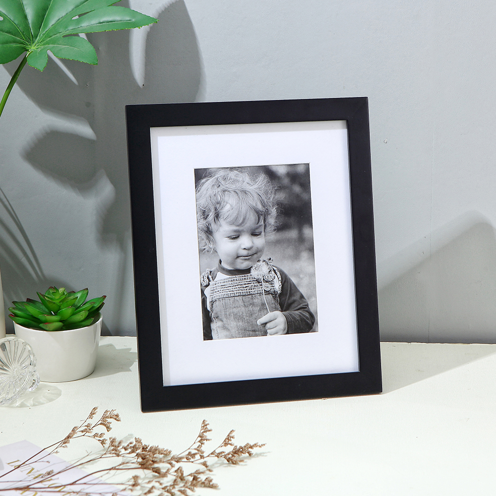 4X6 5X7 A4 American style Black decorative wall black photo frame Picture Frame Set