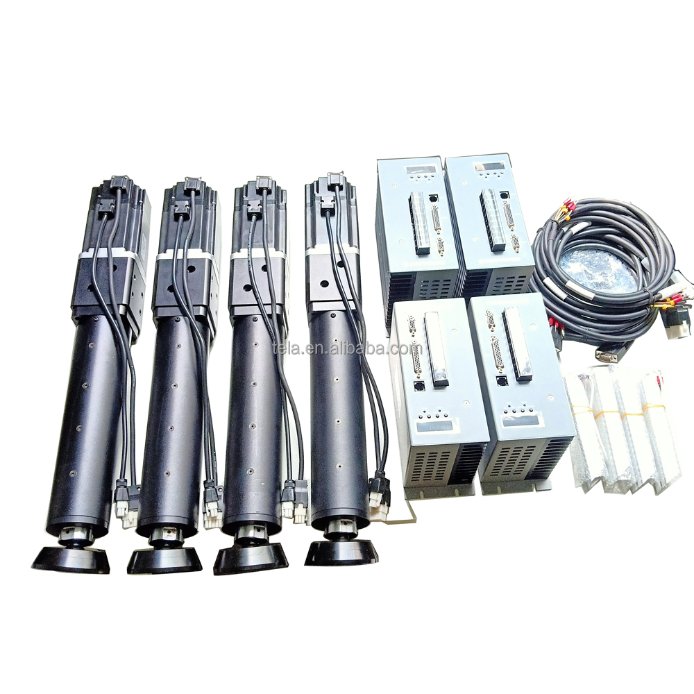 4DOF+2TL 150mm stroke 750W servo motor linear actuator for vr training car racing game machine