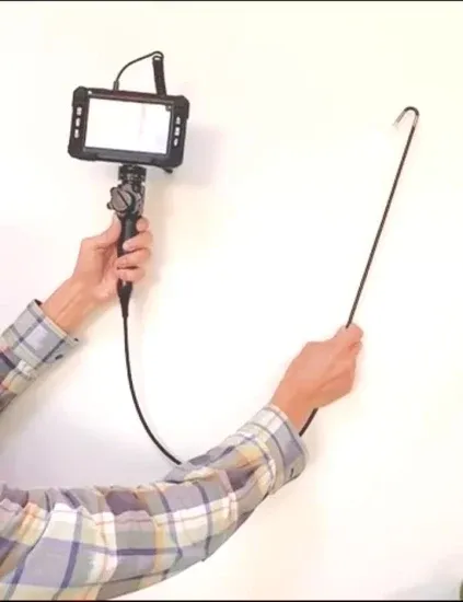 QYTeco - Caméra analogique d'inspection de drainage d'égout avec caméra d'égout  compacte économique DVR