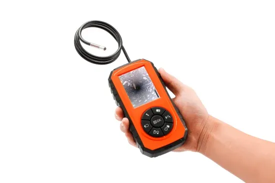 QYTeco - Patentiertes Produkt 3,9 mm kompaktes Palmscope-Taschenvideoskop:  3'' TFT 720p HD-Video-Endoskop-Inspektionskamera