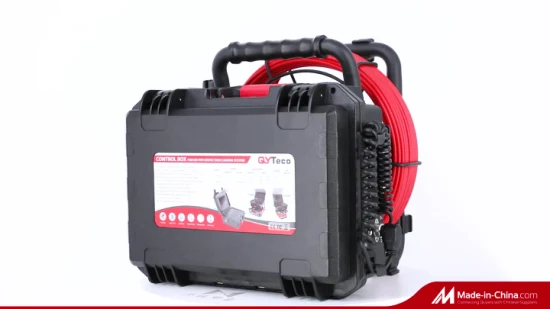 QYTeco - 20m Push Rod Cable Pipe Drain Inspection Camera Economic compact  sewer camera