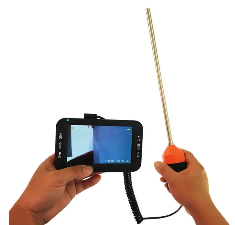 QYTeco - Caméra analogique d'inspection de drainage d'égout avec caméra d' égout compacte économique DVR