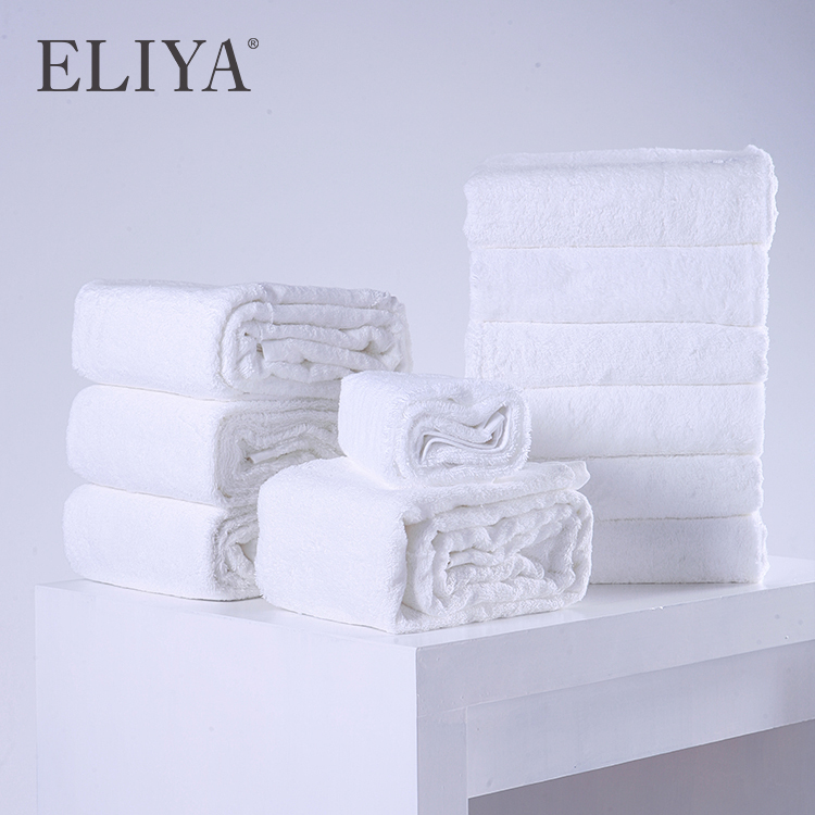 Hotel quality white discount towels