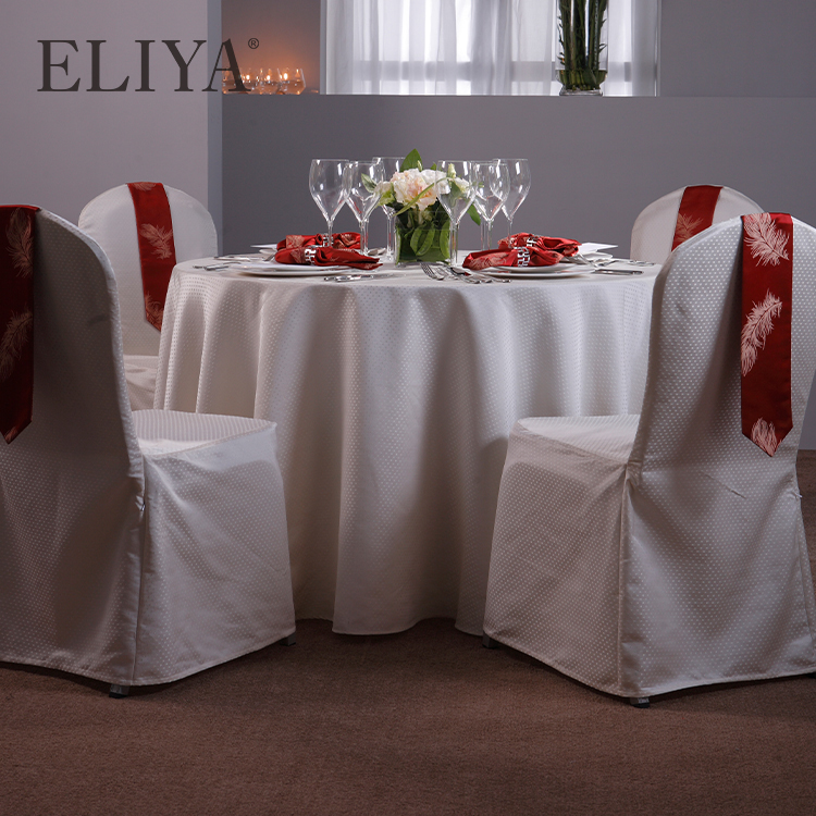 Linen tablecloth chair covers sale