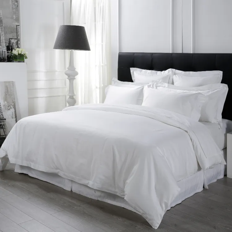 China Großhandel Bettwäsche Set langstapelige Baumwolle 5 Sterne Hotel Bettwäsche Bettwäsche Set King Size Luxus