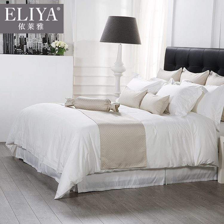 Five star hotel customised king bed sheets 1000 tc ,sheets made for ...