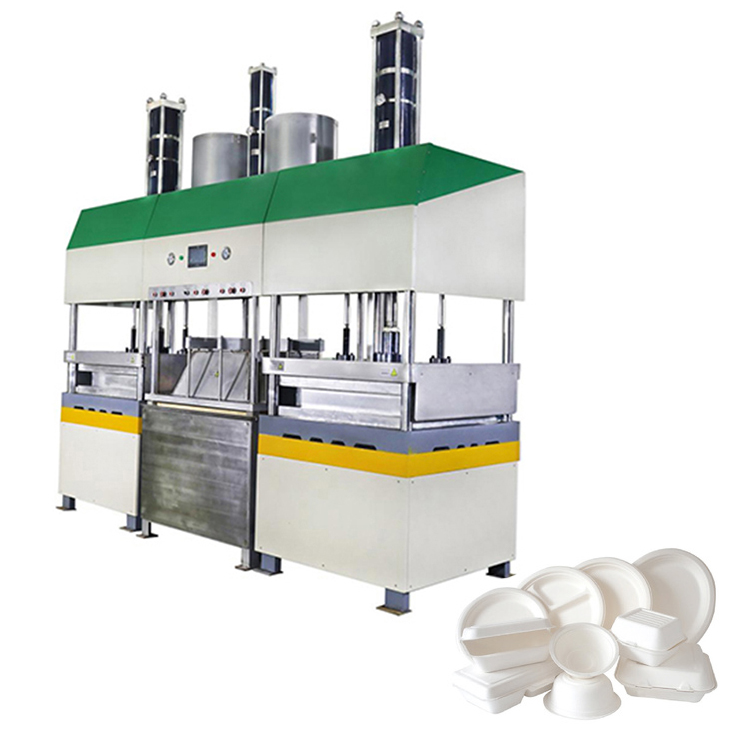 FarEast Biodegradable Disposable Pulp Tableware Making Machine Semi