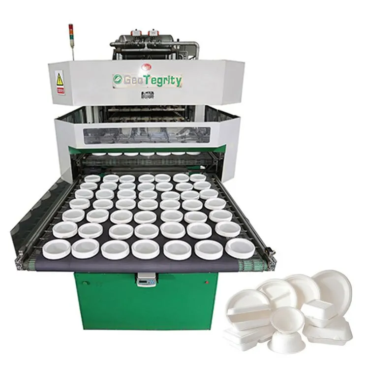 FarEast - Machine de moulage de pâte à papier jetable biodégradable  automatique