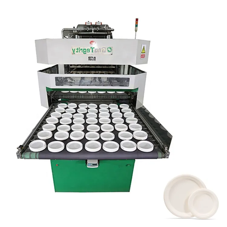 FarEast - Plaque de pâte à papier de canne à sucre biodégradable  automatique Moulage de pâte à