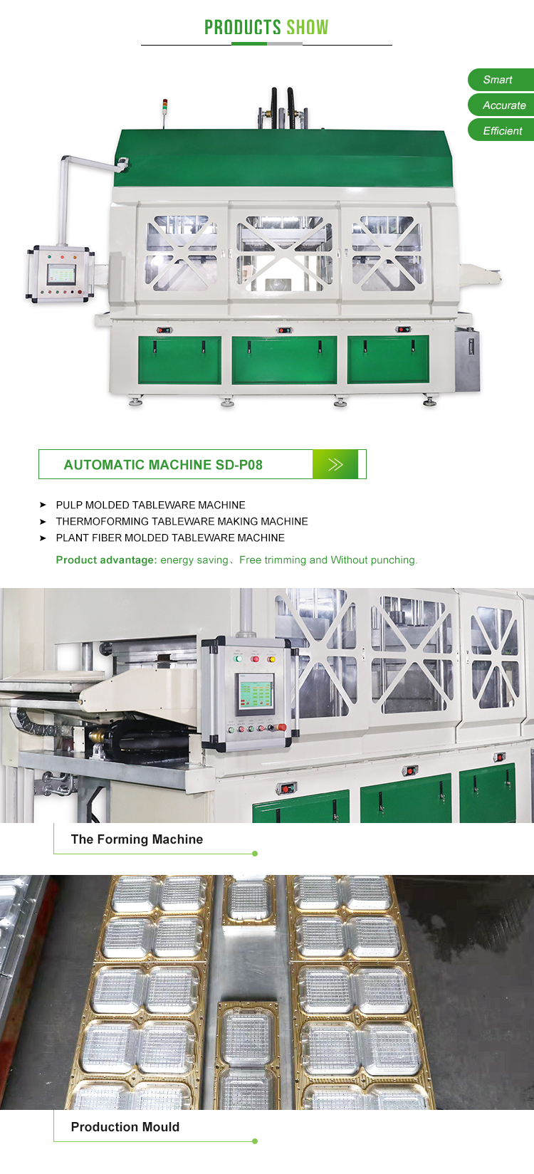 Automatic Disposable Biodegradable Sugarcane Bagasse Pulp Molding Tableware Paper Plate Making Machine