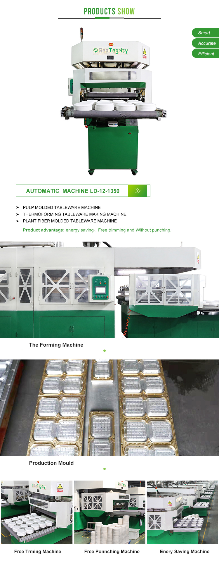 Fully Automatic Disposable Biodegradable Fiber Bagasse Pulp Moulding Tableware Paper Plate Bowl Making Machine Production Line