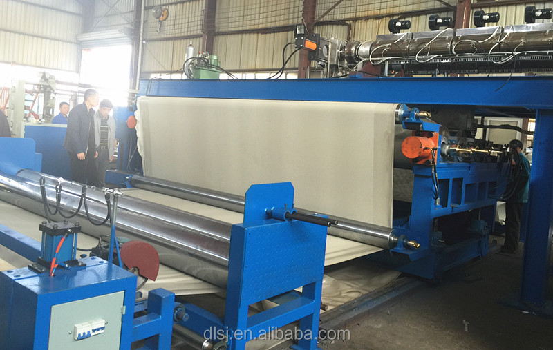Large size geomembrane composite machine to make membrane