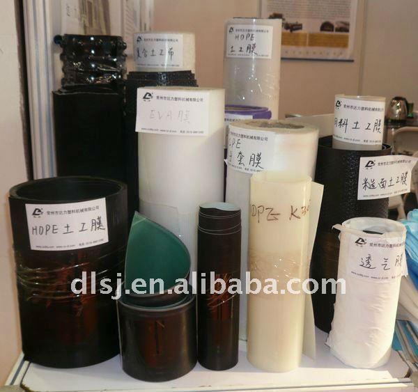 HDPE geomembrane extrusion plastic machinery