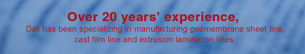 Extrusion Geomembrane Production Line
