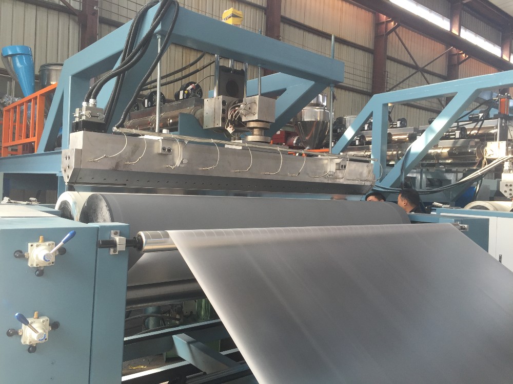 Professional single screw extruding machine with certificate