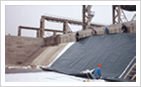 Geomembrane sheet and film extrusion machine