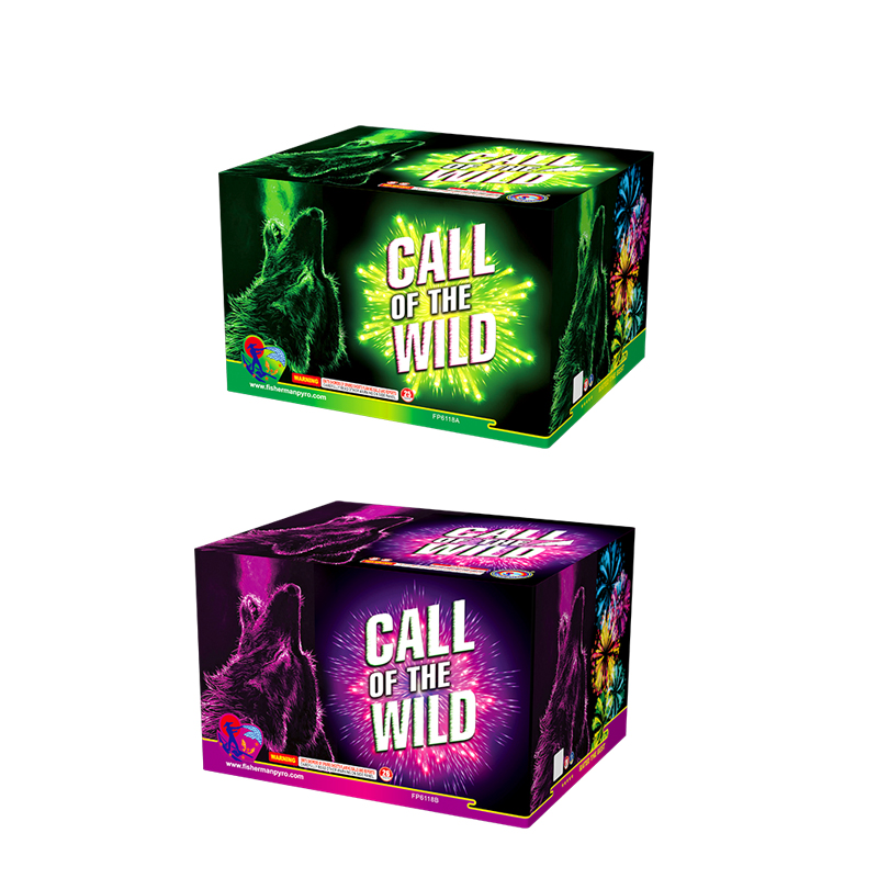 Liuyang Fireworks Factory  500g Cake Series High Quality Call Of The Wild Fireworks