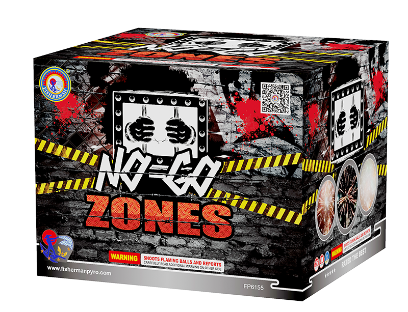 Liuyang High Quality 25 Shots 500 Cakes Fireworks No-Go Zones For Sales