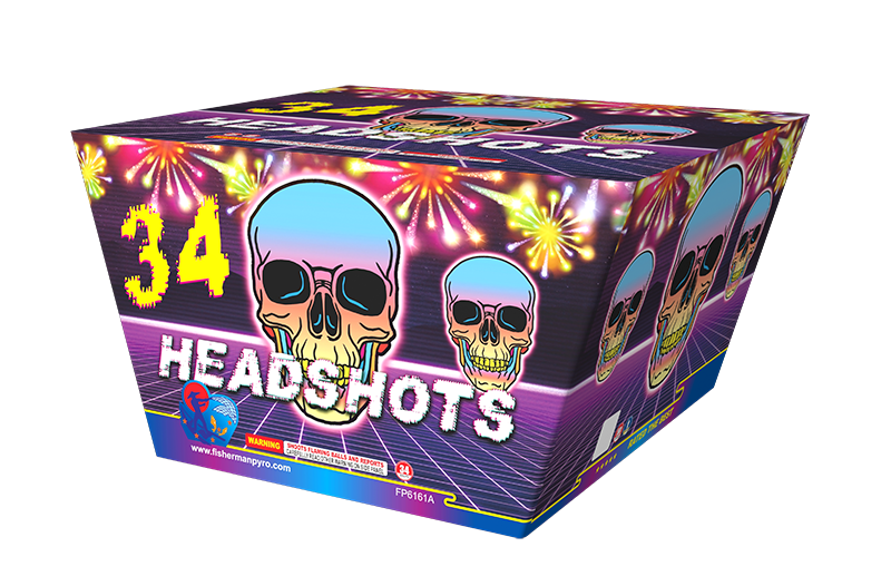 2022 Liuyang Factory Wholesale Price 34 Headshots Consumer Cakes Fireworks