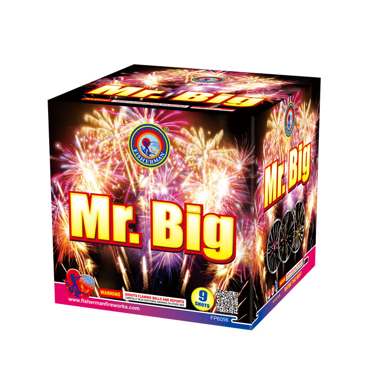 3" 9 shots pyrotechnics square high quality cakes fireworks for wholesale