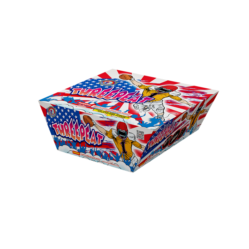 Factory Price 2022 New Item High Quality 500g Cake  Threepeat Fireworks From Liuyang Factory