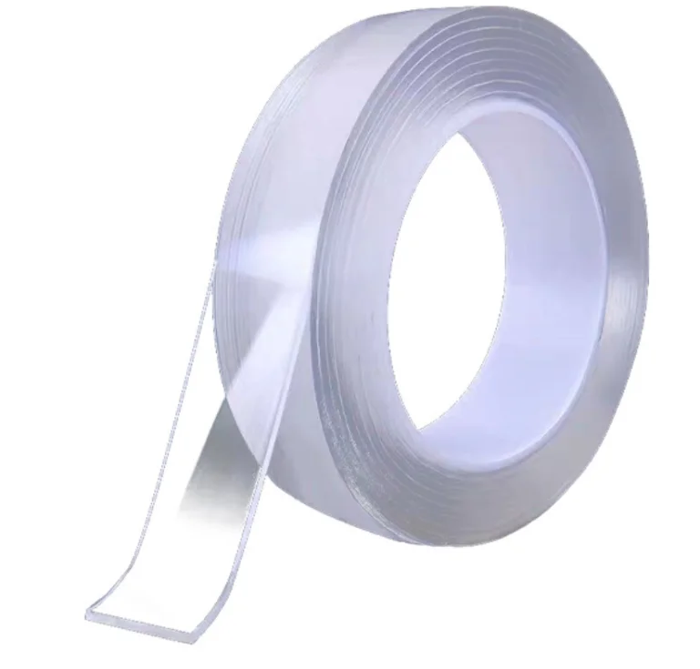 Clear Transparent Strong Double Sided Adhesive Film - China Double Sided  Self-Adhesive Film, Double Sides Adhesive Tape