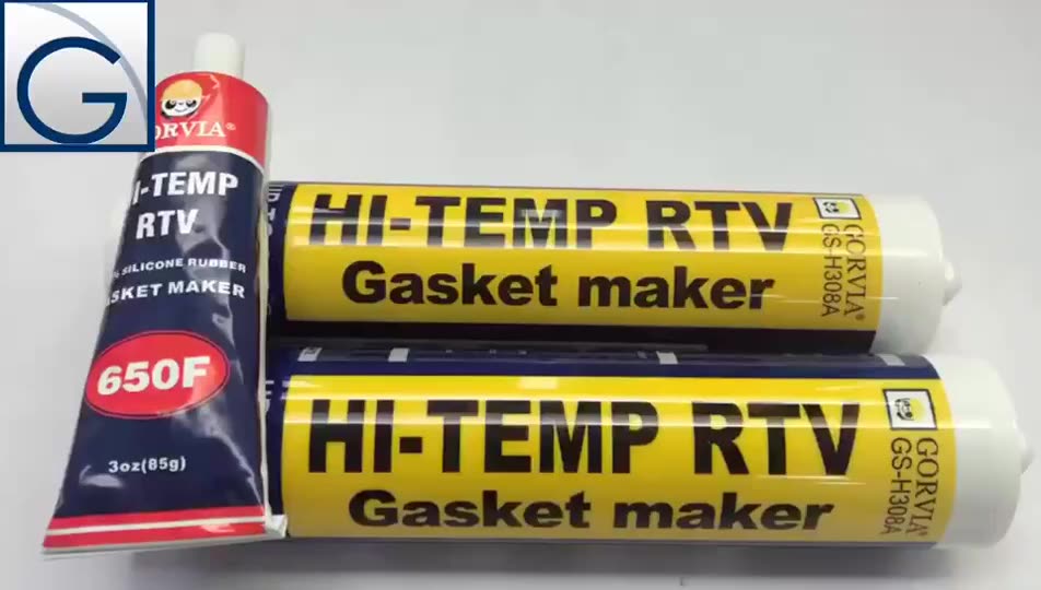 High temperature MEGA RTV silicone gasket maker