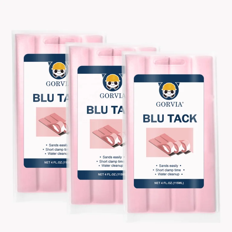 Blu Tack - Masilla adhesiva original, Paquete de 4