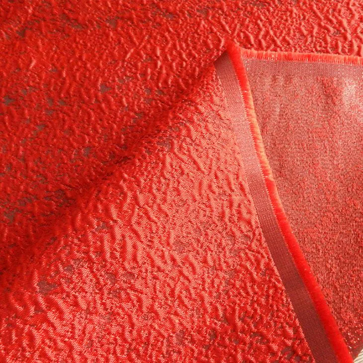 red brocade jacquard fabric red brocade jacquard fabric